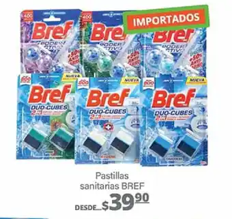 Pastillas sanitarias BREF