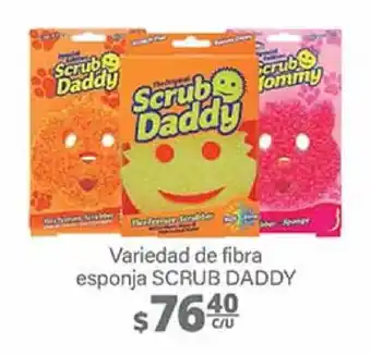 La Comer Variedad de fibra esponja SCRUB DADDY oferta