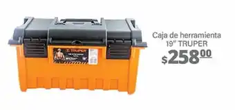 La Comer Caja de herramienta 19" TRUPER oferta