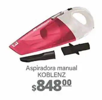 Aspiradora manual KOBLENZ