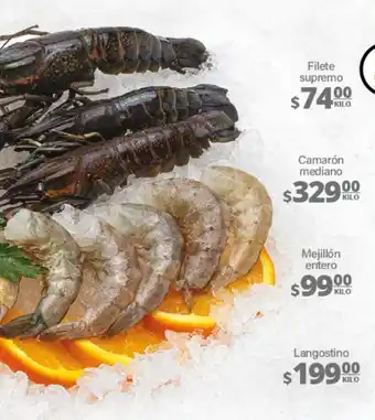 La Comer Filete supremo, kilo oferta