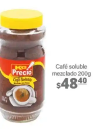 La Comer Café soluble mezclado 200g oferta