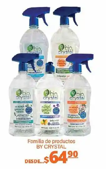 La Comer Familia de productos BIO CRYSTAL oferta