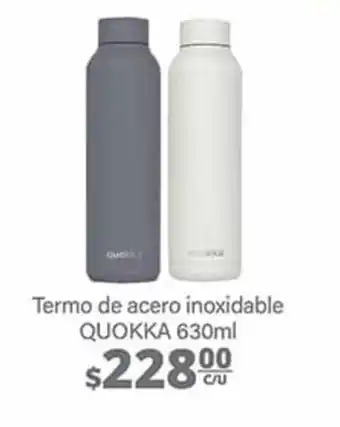 Termo de acero inoxidable QUOKKA 630ml