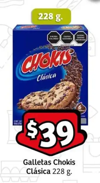 Soriana Express Galletas Chokis Clásica 228 g. oferta