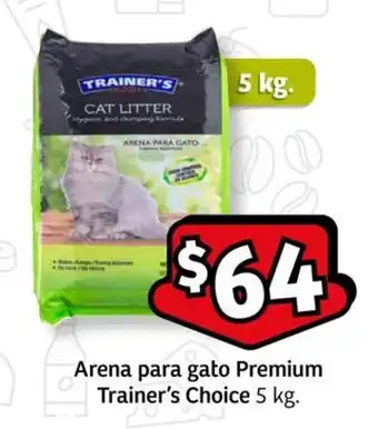 Soriana Express Arena para gato Premium Trainer's Choice 5 kg. oferta