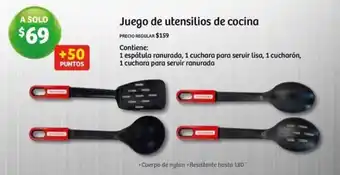 Soriana Express Juego de utensilios de cocina oferta