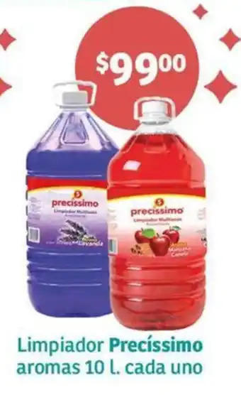 Soriana Híper Limpiador Precíssimo aromas 10 L. cada uno oferta