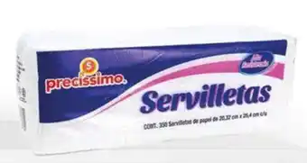 Soriana Híper Servilletas Precíssimo 350 piezas oferta