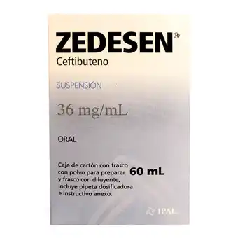 Farmacia San Pablo Zedesen suspensión 60ml con diluyente 60 ml polvo frasco oferta