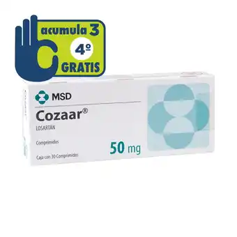 Farmacia San Pablo Cozaar 30 comprimidos caja oferta