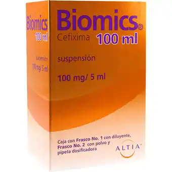 Farmacia San Pablo Biomics 100 ml suspensión frasco dosificador oferta