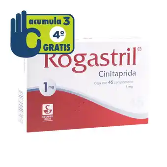 Farmacia San Pablo Rogastril 45 comprimidos caja oferta