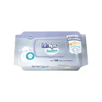 Farmacia San Pablo Bbtips sensitive toallitas húmedas con caléndula y avena oferta