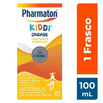 Farmacia San Pablo Pharmaton kiddi sabor naranja - mandarina oferta