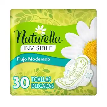 Farmacia San Pablo Naturella invisible toallas femeninas flujo moderado oferta