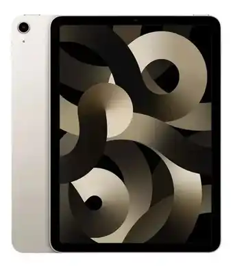 Mercado Libre Apple ipad air (5ª generación) 10.9 wi-fi 64 gb chip m1 - blanco estelar - distribuidor autorizado oferta