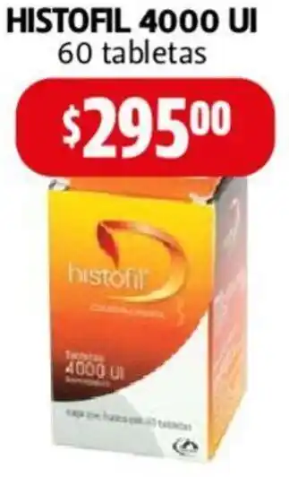 HISTOFIL 4000 UI 60 tabletas