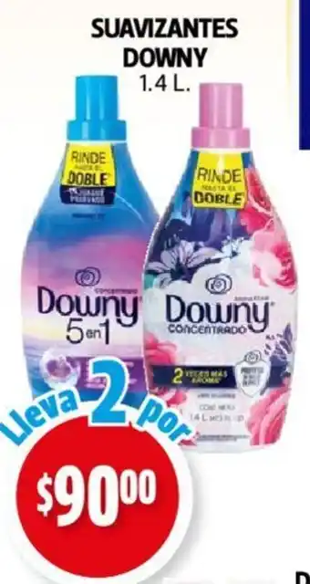 Farmacias Guadalajara SUAVIZANTES DOWNY 1.4L oferta