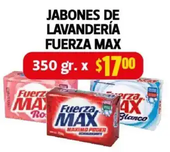 Farmacias Guadalajara JABONES DE LAVANDERÍA FUERZA MAX 350gr oferta