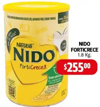 Farmacias Guadalajara NIDO FORTICRECE 1.8kg oferta