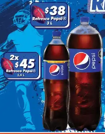 Farmacias Guadalajara Refresco Pepsi 3L oferta
