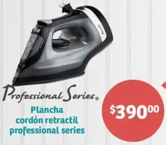 Soriana Híper Plancha cordón retractil professional series oferta