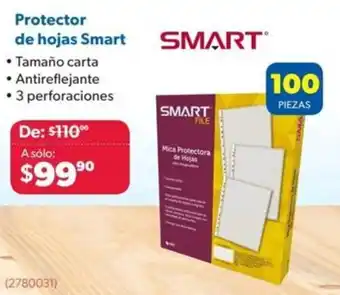 Protector de hojas Smart