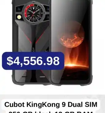 Mercado Libre Cubot KingKong 9 Dual SIM 256 GB black 12 GB RAM oferta