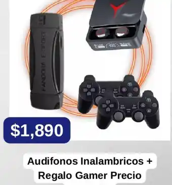 Mercado Libre Audifonos Inalambricos + Regalo Gamer Precio oferta