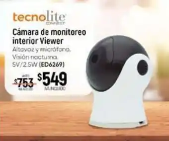 tecnolite Cámara de monitoreo interior Viewer