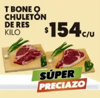 Merco T Bone o Chuletón de Res oferta