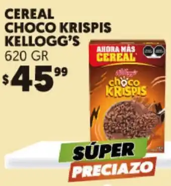 Cereal Choco Krispis Kellogg's 620gr