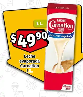Soriana Express Leche evaporada Carnation 1L. oferta