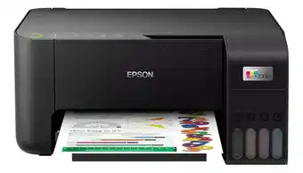 Mercado Libre Impresora a color multifunción epson ecotank l3250 con wifi negra 110v oferta