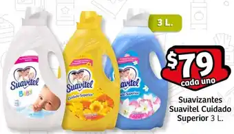 Suavizantes Suavitel Cuidado Superior 3L