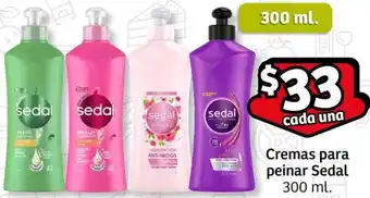 Soriana Express Cremas para peinar Sedal 300ml oferta