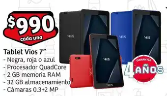 Soriana Express Tablet Vios 7" oferta