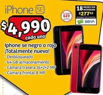 Iphone se negro o rojo ¡Totalmente nuevo!