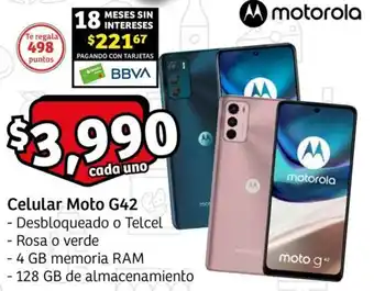 motorola Celular Moto G42