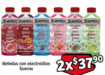 Bebidas con electrolitos Suerox 2x