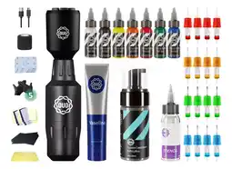 Mercado Libre Kit de tatuar inalámbrica pen ouo fuow batería chollima lite oferta