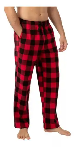 Mercado Libre Pantalones de dormir pijama de franela de casa para hombre oferta
