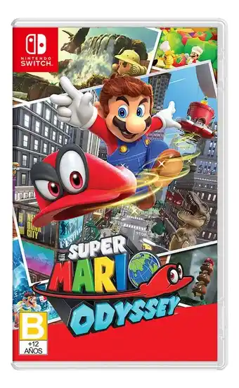 Mercado Libre Video juego nintendo switch super mario odyssey oferta