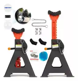 Mercado Libre Torre Auto 2 Piezas 3 Toneladas Doble Seguro Altura 28-41 Cm oferta