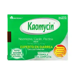 Farmacias YZA Kaomycin 20 Tabs oferta