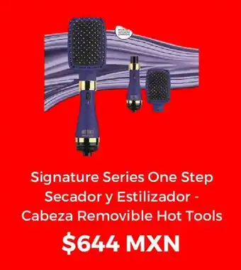 Signature Series One Step Secador y Estilizador - Cabeza Removible Hot Tools