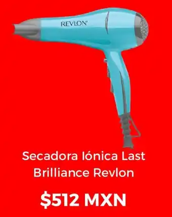 Sanborns Secadora lónica Last Brilliance Revlon oferta