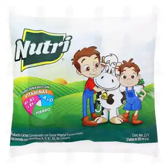 Producto Lácteo Nutri, 900 ml 3 pzas