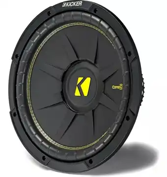 Mercado Libre Subwoofer Kicker 12 PuLG 44cwcd124 600w Max Doble Bobina Color Negro/Amarillo oferta